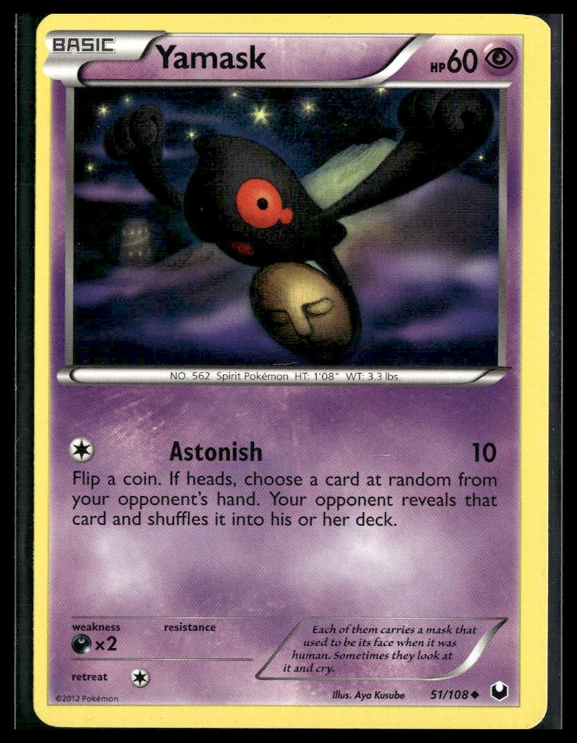 Yamask #51/108 Dark Explorers LP