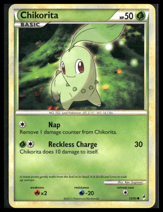 Chikorita #53/95 Call of Legends LP