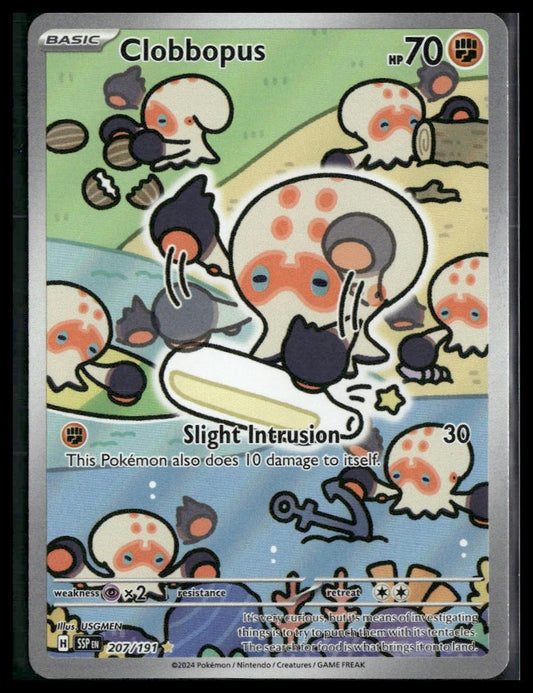 Clobbopus #207/191 Surging Sparks NM