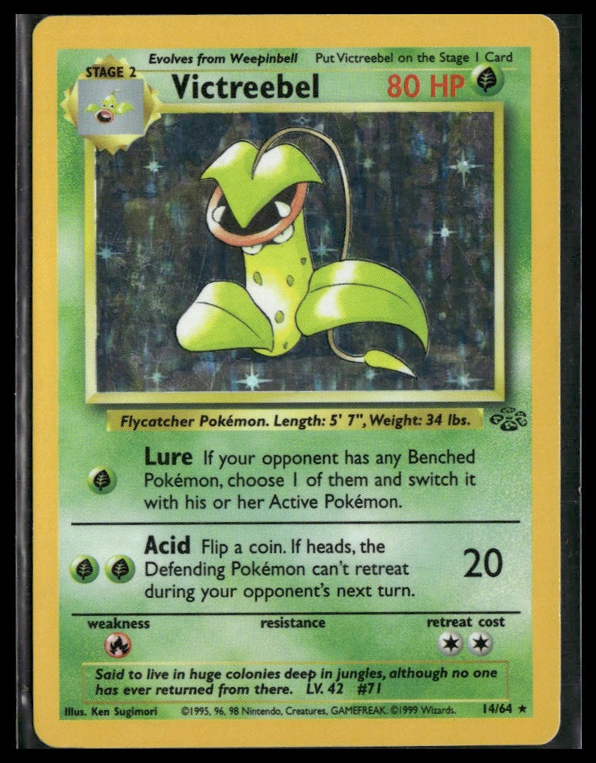 Victreebel #14/64 Holo Jungle LP