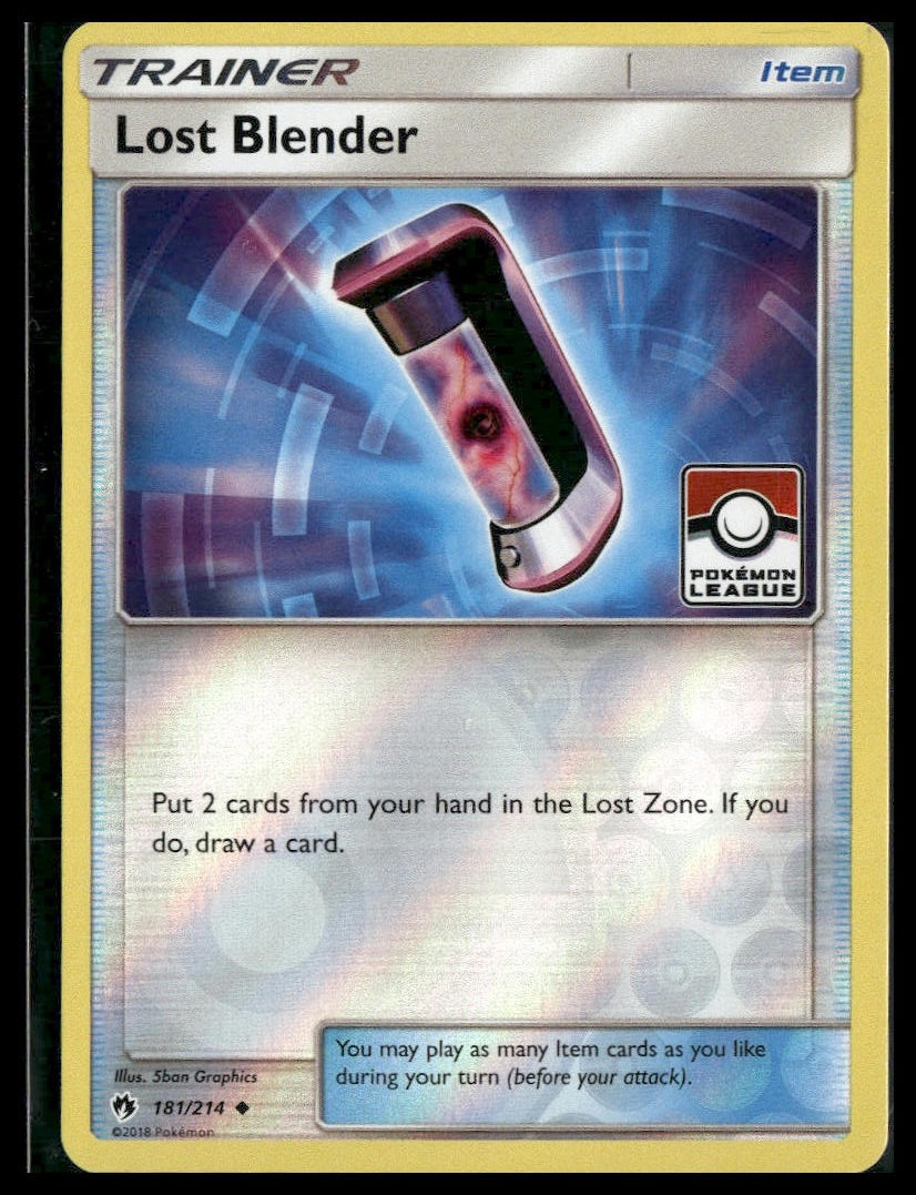 Lost Blender #181/214 League & Championship Cards VLP