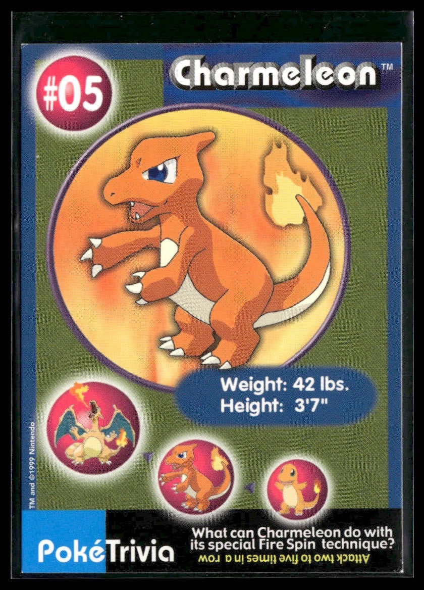 Charmeleon #5 Burger King Promo Mewtwo Strikes Back MP