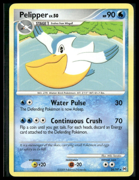 Pelipper #24/99 Miki Tanaka Arceus LP