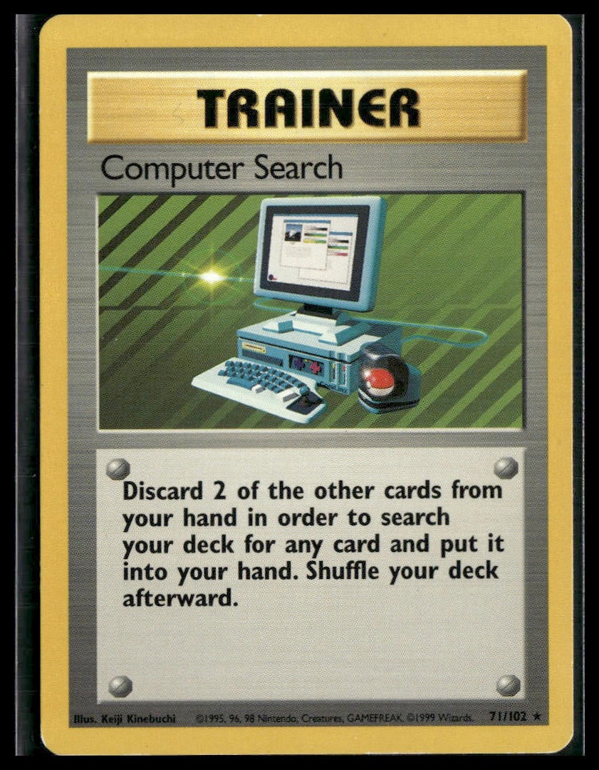 Computer Search #071/102 Base Set LP
