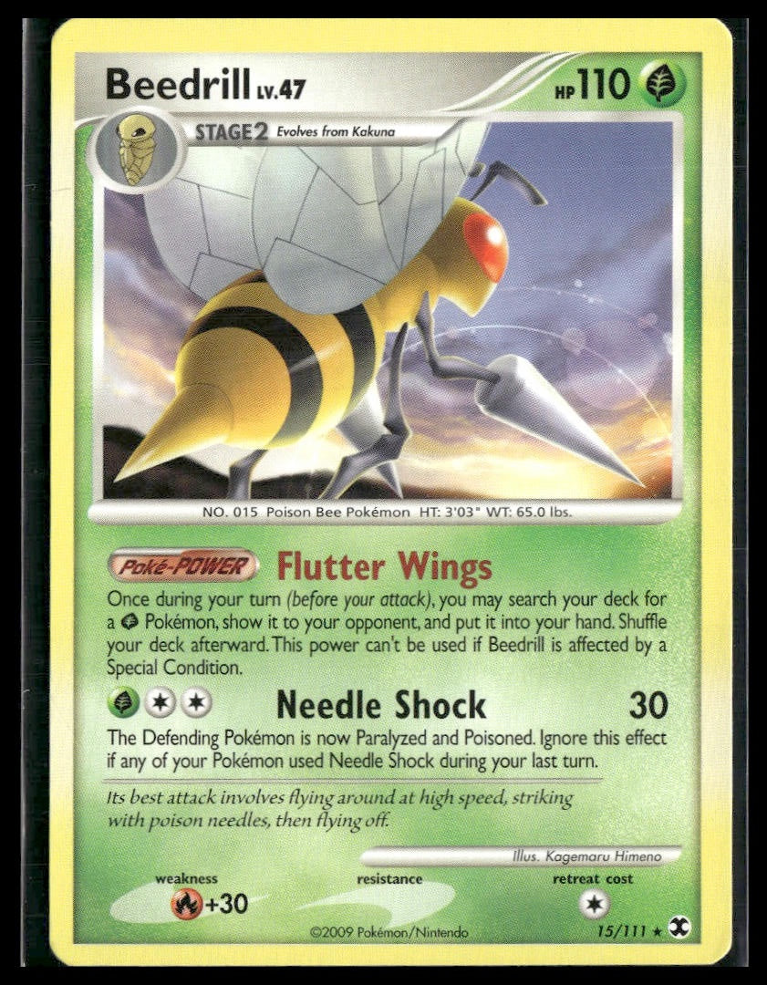 Beedrill #15/111 Rising Rivals LP