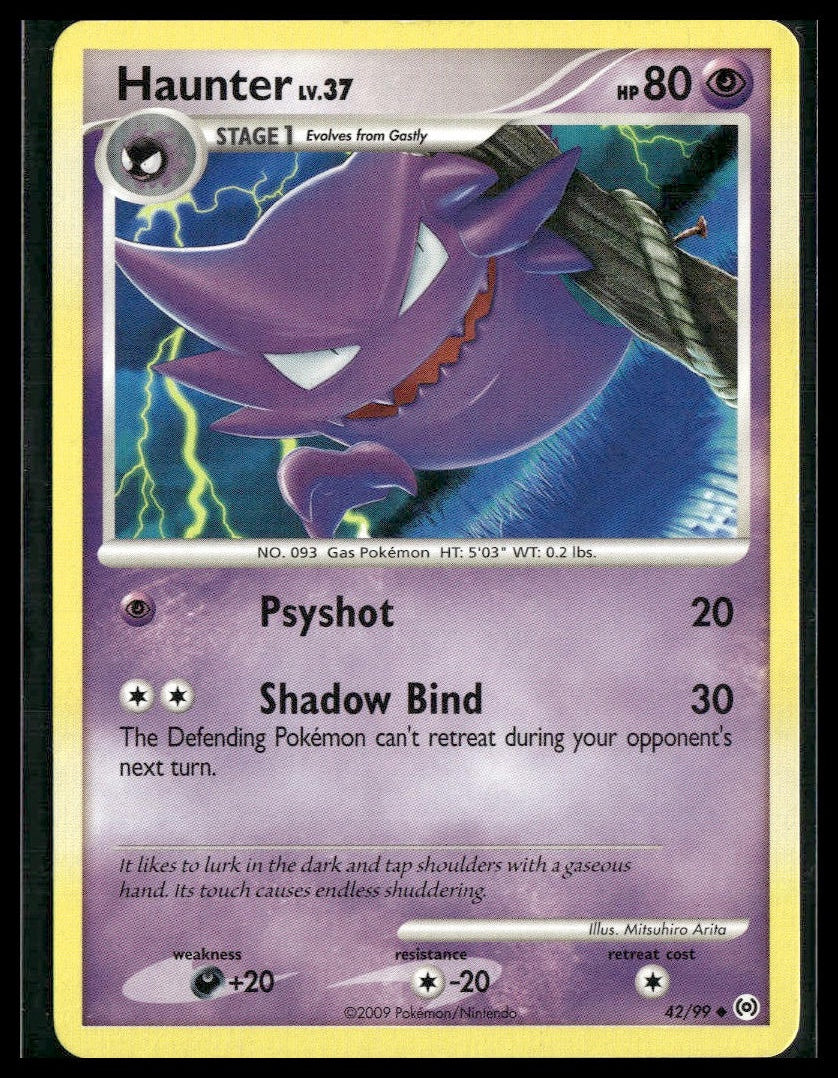 Haunter #42/99 Mitsuhiro Arita Arceus LP