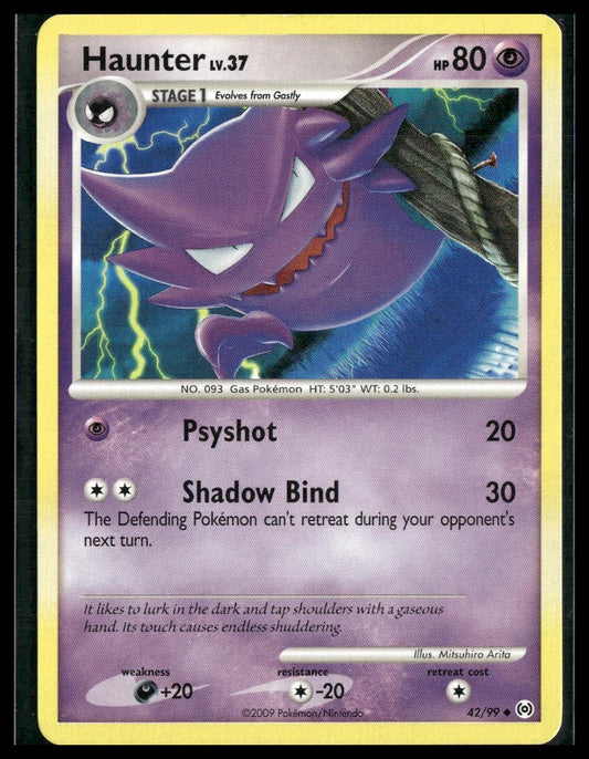 Haunter #42/99 Mitsuhiro Arita Arceus LP