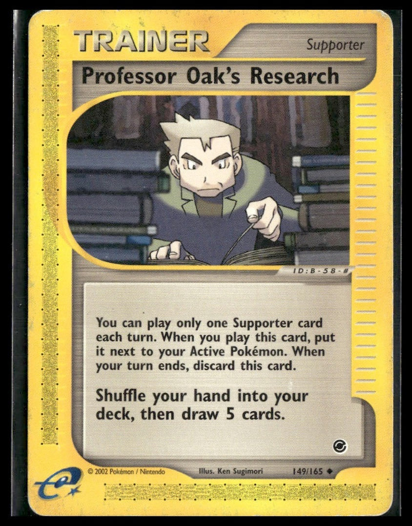 Professor Oak's Research #149/165 Expedition HP