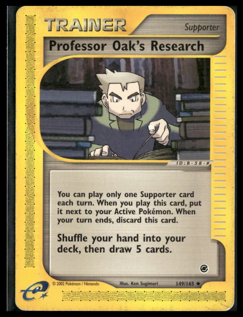 Professor Oak's Research #149/165 Expedition HP