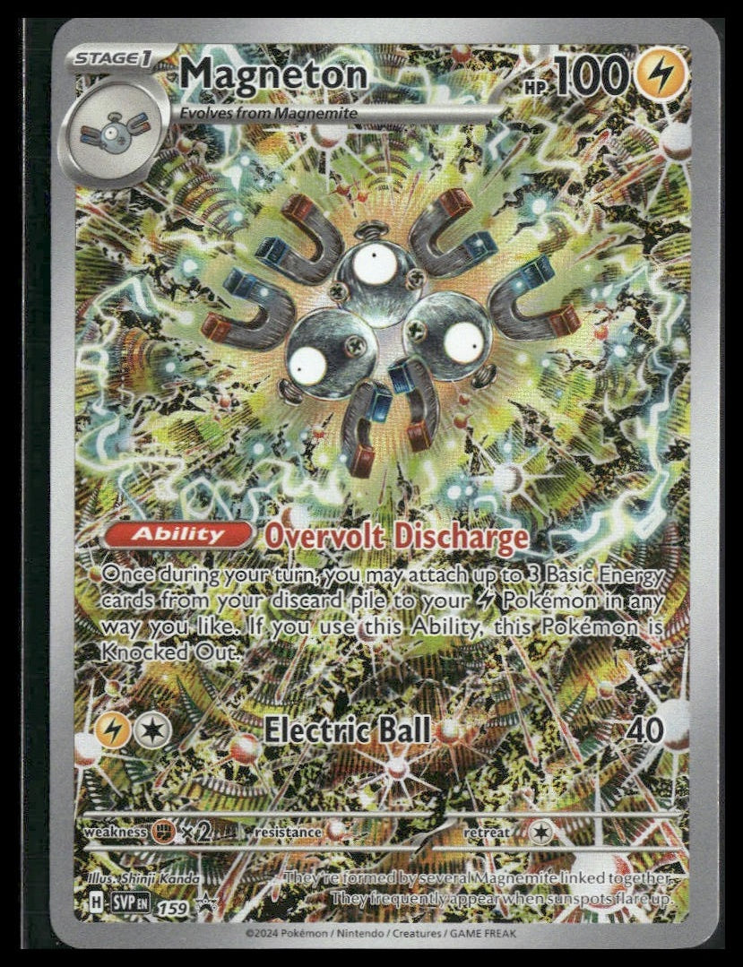 Magneton #159 Surging Sparks ETB Promo NM