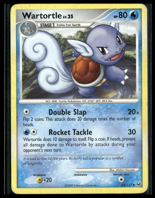 Wartortle #65/127 Platinum MP