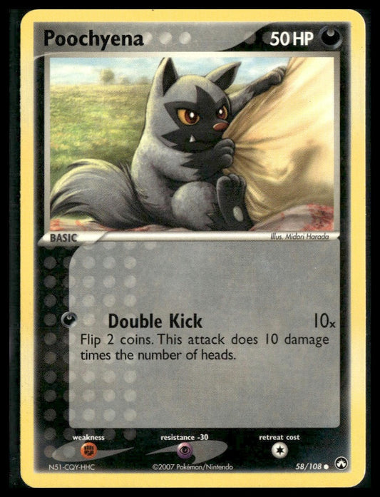 Poochyena #58/108 Power Keepers LP