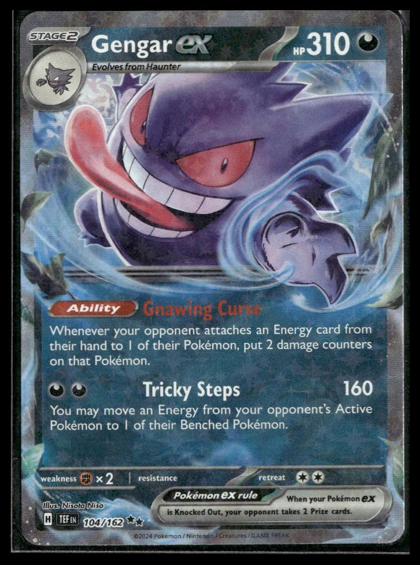 Gengar ex #104/162 Temporal Forces LP