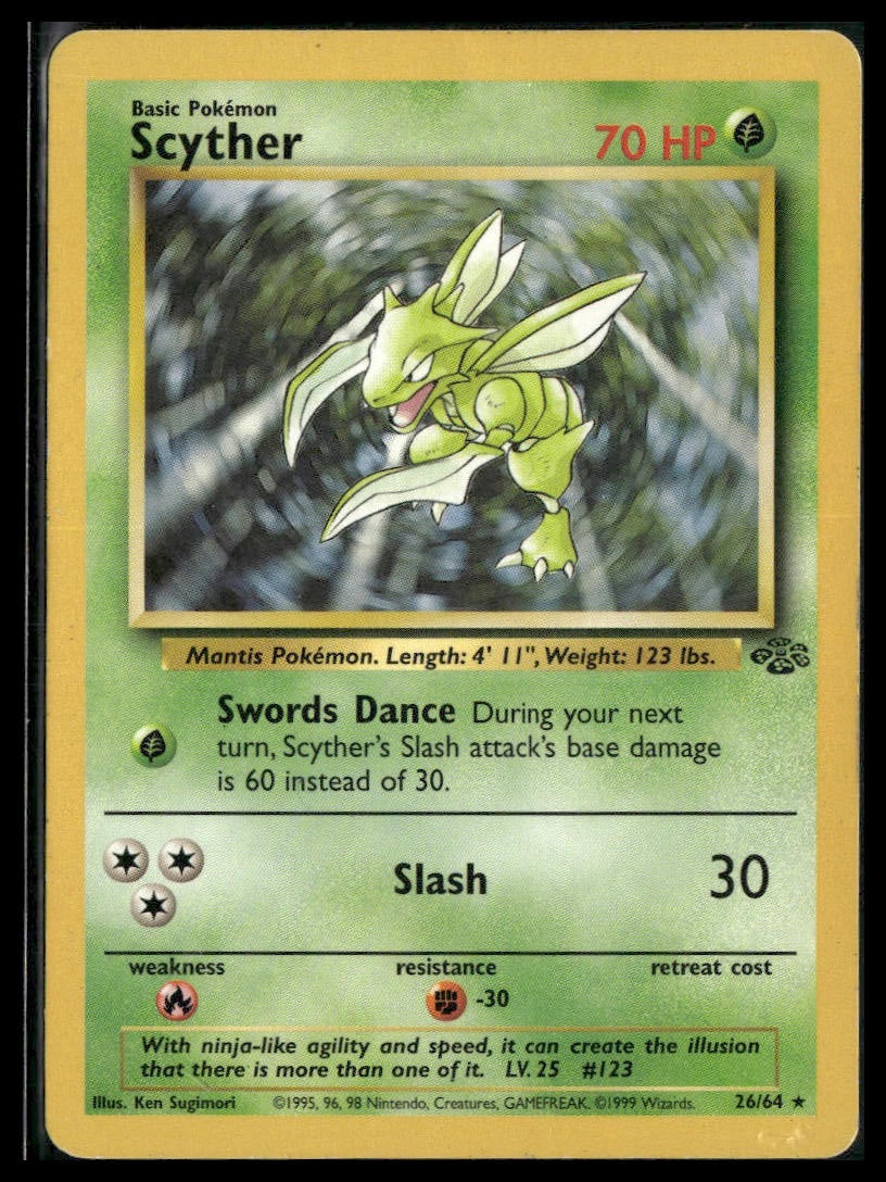 Scyther #26/64 Jungle MP