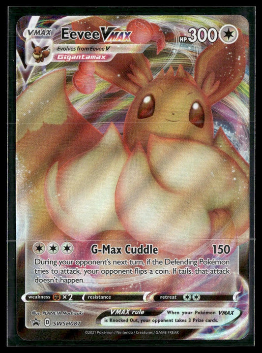 Eevee VMAX #SWSH087 Shining Fates ETB Promo NM
