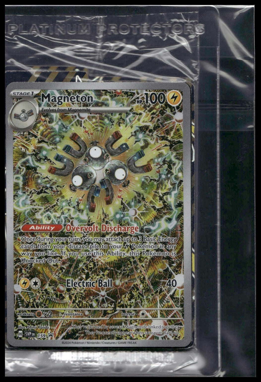 Magneton #159 SEALED Surging Sparks ETB Promo NM