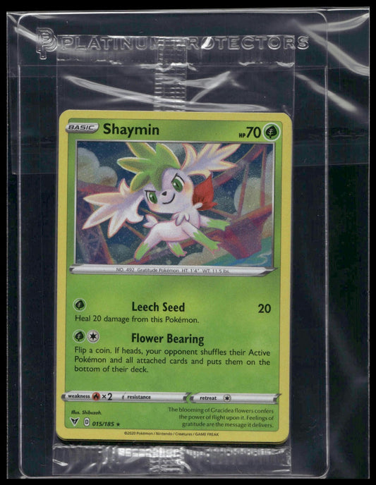 Shaymin #015/185 SEALED Cosmos Holo Vivid Voltage Promo NM