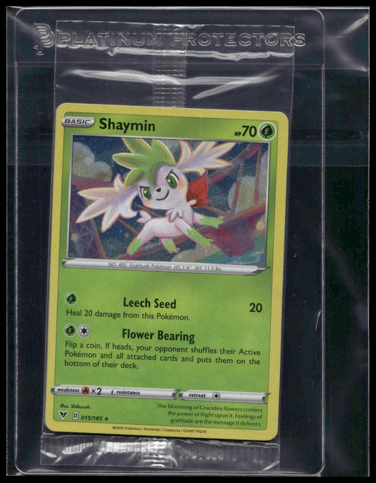 Shaymin #015/185 SEALED Cosmos Holo Vivid Voltage Promo NM