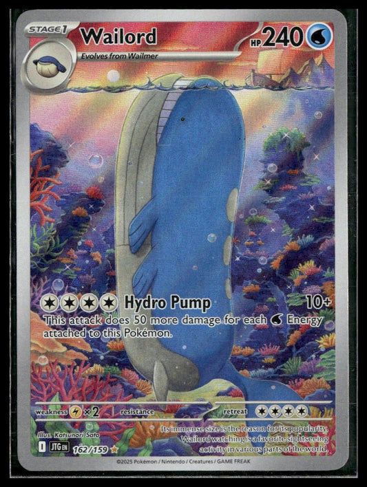 Wailord #162/159 Journey Together NM