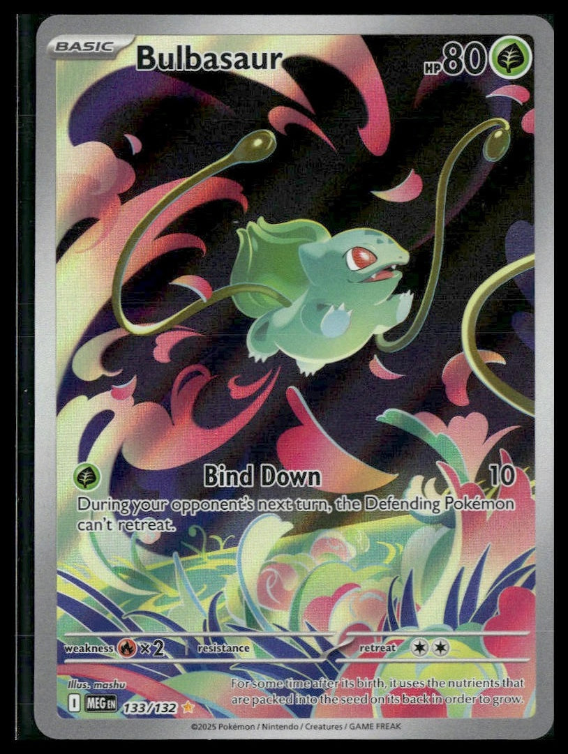 Bulbasaur #133/132 Mega Evolution NM