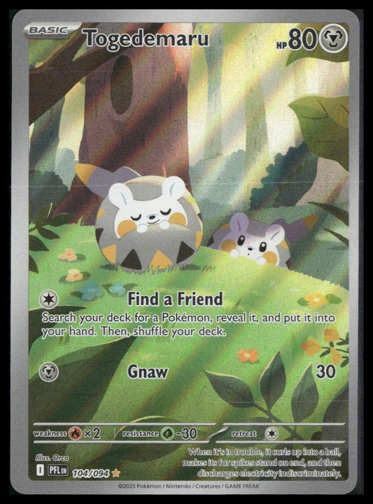 Togedemaru #104/94 Phantasmal Flames NM
