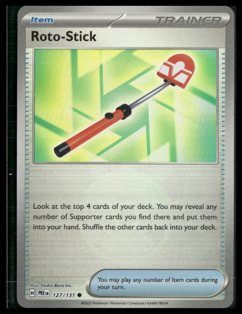 Roto-Stick (Poke Ball) #127/131 Prismatic Evolutions NM