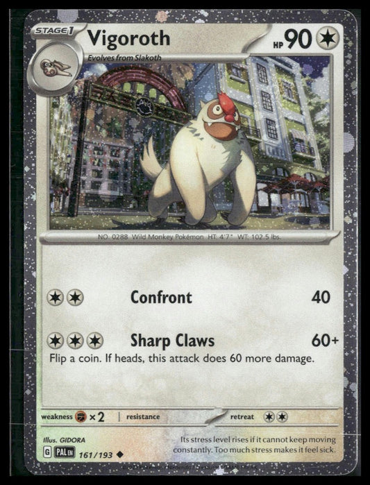 Vigoroth #161/193 Cosmos Holo Paldea Evolved VLP