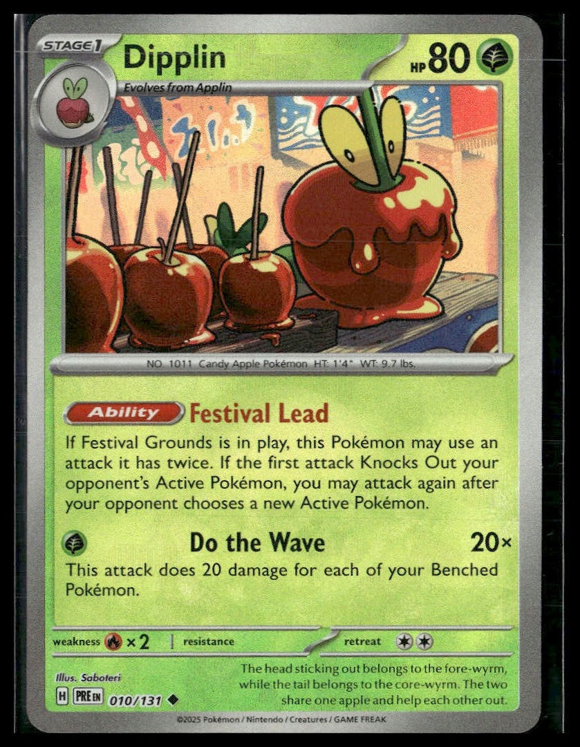 Dipplin (Poke Ball) #10/131 Prismatic Evolutions NM