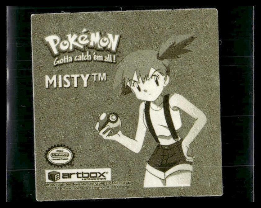 Misty #R01 gold 1999 artbox LP