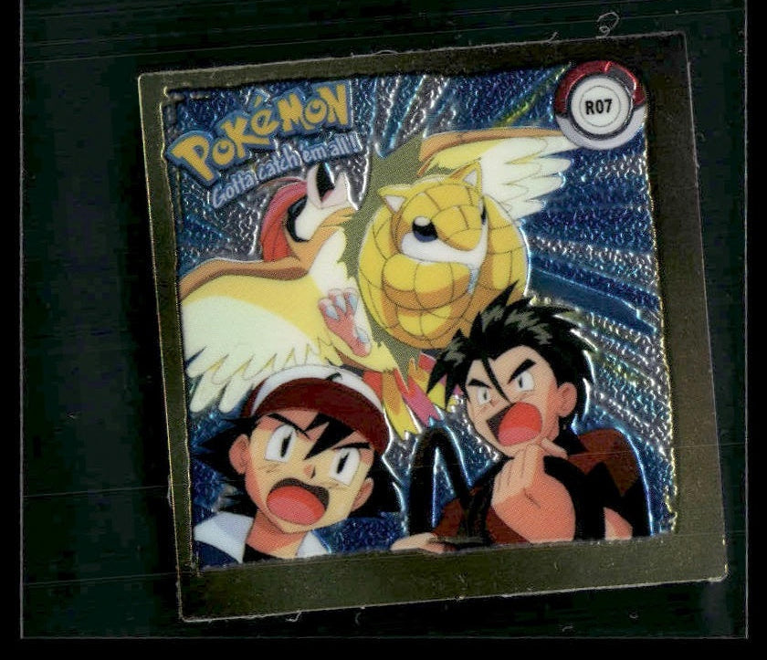 Sandshrew #R07 gold 1999 artbox LP