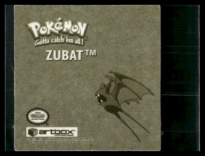 Zubat #R15 gold 1999 artbox LP