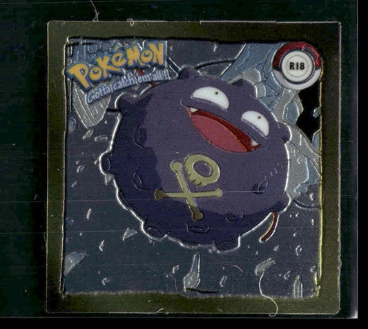 Koffing #R18 gold 1999 artbox LP