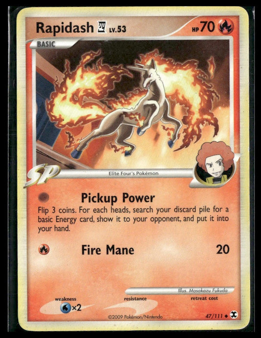 Rapidash #47/111 Rising Rivals LP