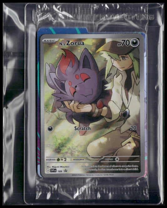 N's Zorua #189 SEALED Journey Together ETB Promo NM
