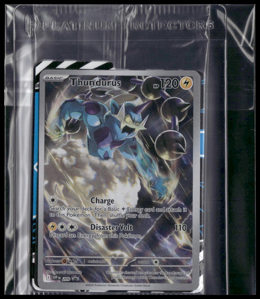 Thundurus #209 SEALED Black Bolt ETB Promo NM