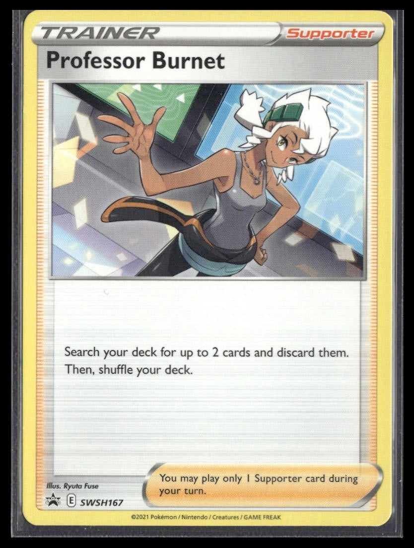 Professor Burnet #SWSH167 Sword & Shield Promo Cards NM