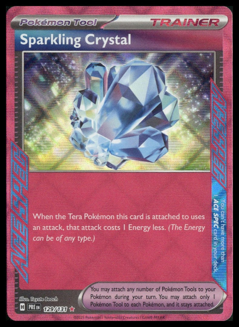 Sparkling Crystal #129/131 Prismatic Evolutions NM