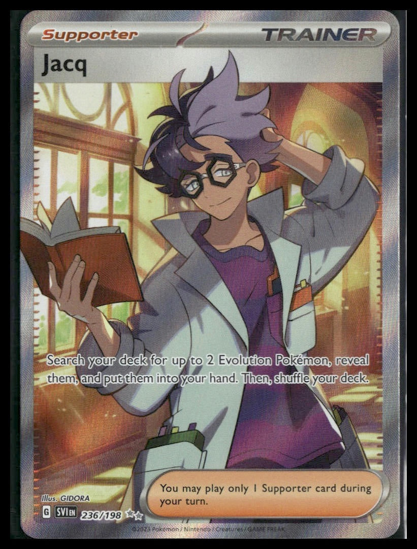 Jacq #236/198 Scarlet & Violet Base Set NM