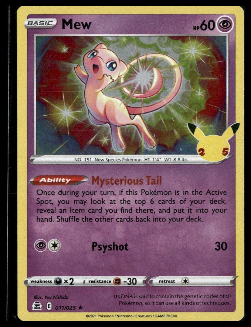 Mew #011/025 Celebrations LP