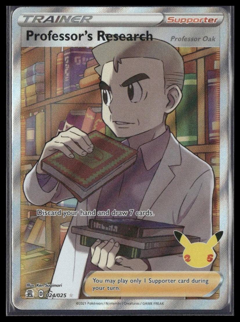 Professor's Research (Full Art) #024/025 Celebrations NM