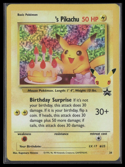 ______'s Pikachu #24/53 Celebrations: Classic Collection NM