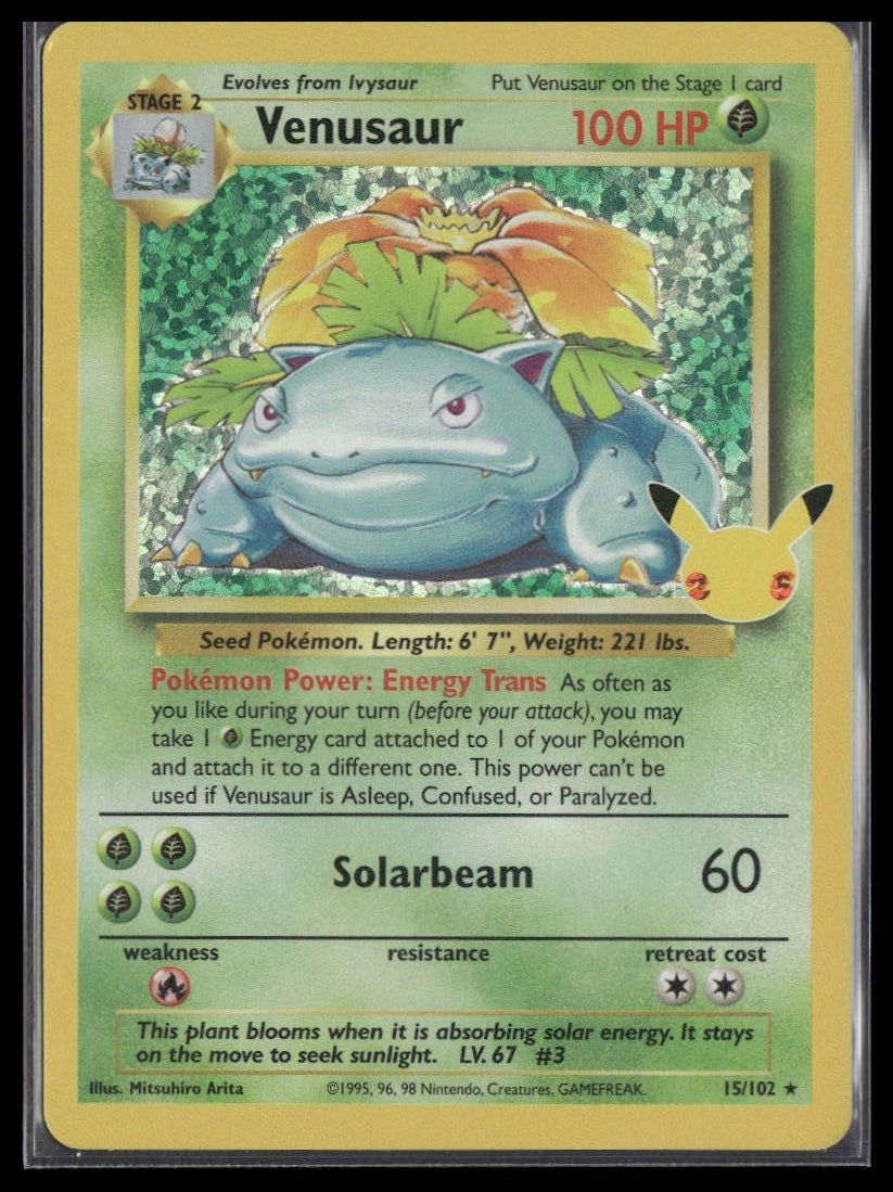 Venusaur #15/102 Celebrations: Classic Collection NM