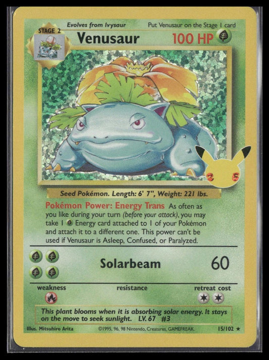 Venusaur #15/102 Celebrations: Classic Collection NM