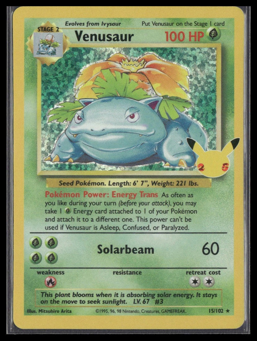 Venusaur #15/102 Celebrations: Classic Collection NM
