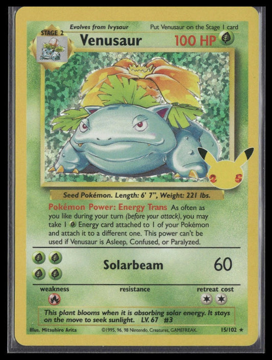 Venusaur #15/102 Celebrations: Classic Collection NM