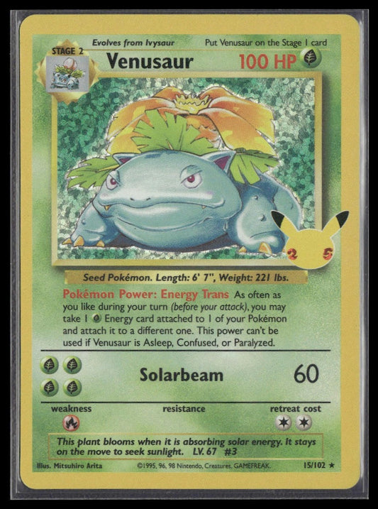 Venusaur #15/102 Celebrations: Classic Collection NM