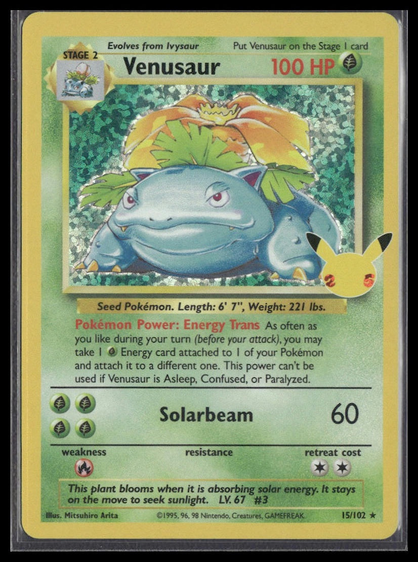 Venusaur #15/102 Celebrations: Classic Collection NM