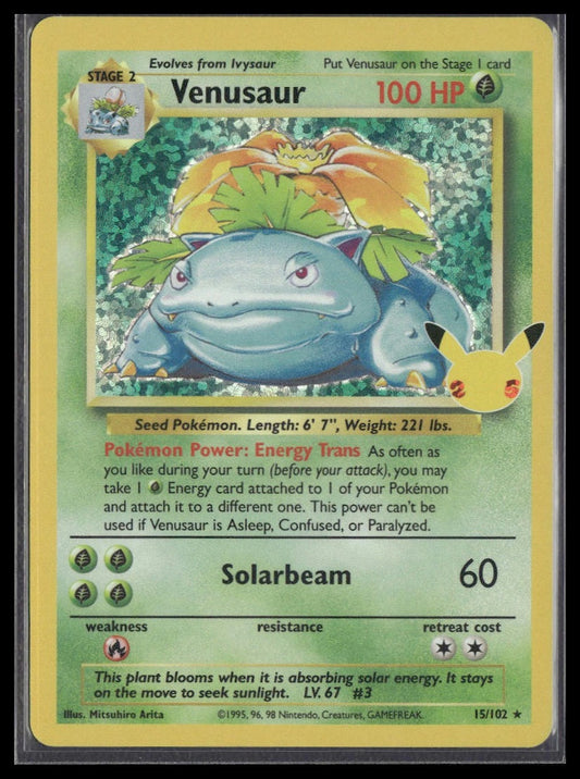 Venusaur #15/102 Celebrations: Classic Collection NM