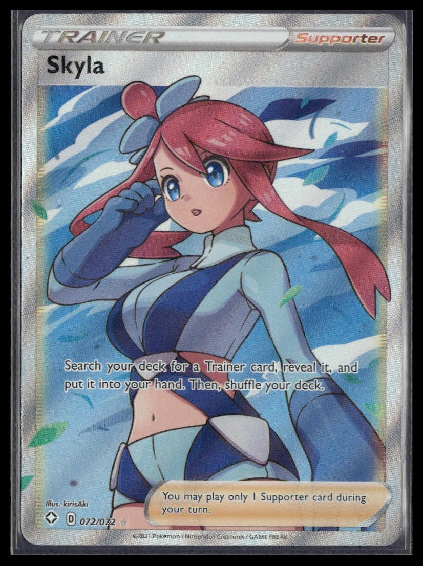 Skyla (Full Art) #072/072 Shining Fates NM