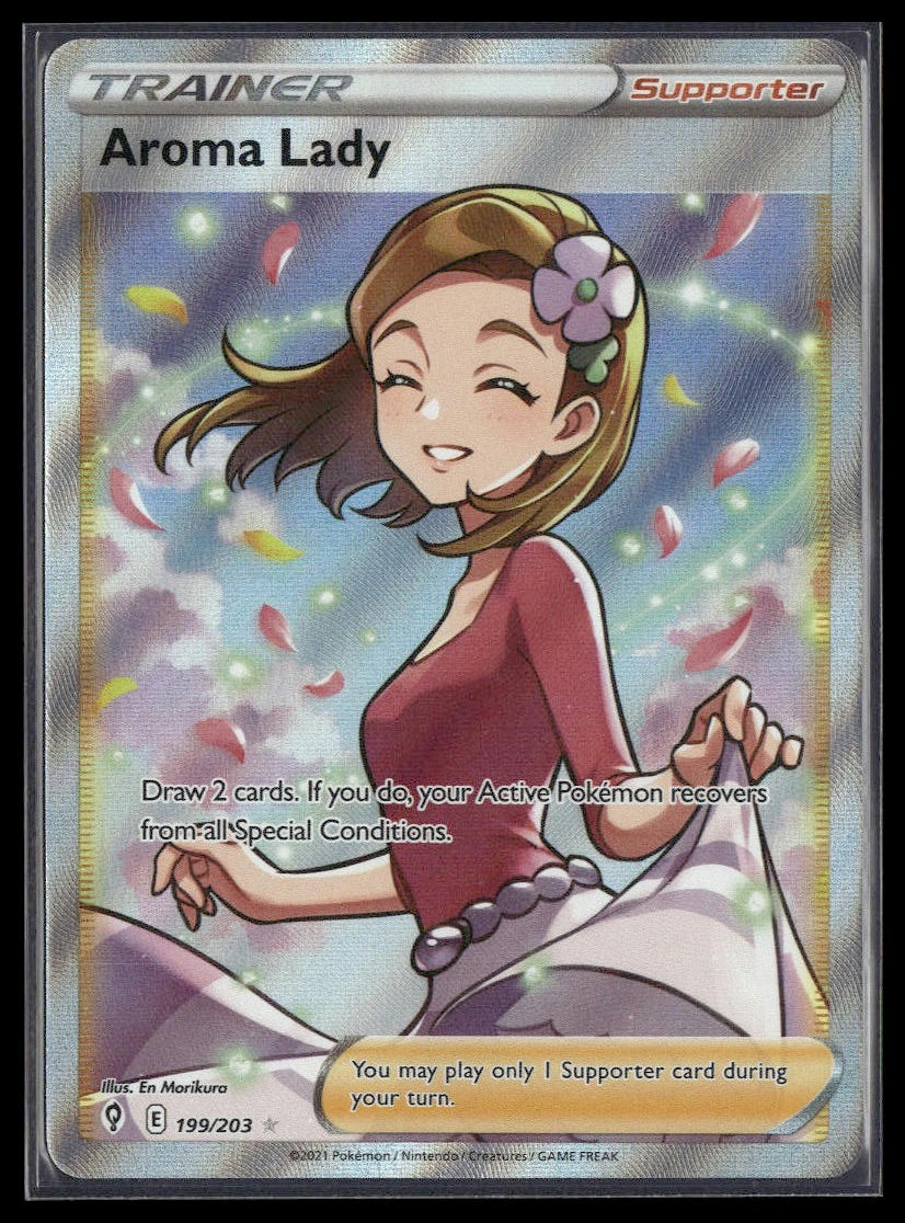 Aroma Lady (Full Art) #199/203 Evolving Skies NM